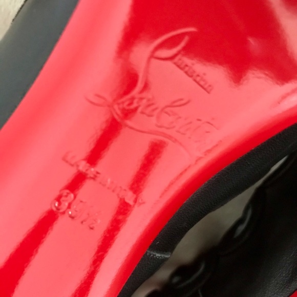 Authentic Christian Louboutin Cajaboot 100 Cage heel/Booties 🔥🔥 - Picture 5 of 8